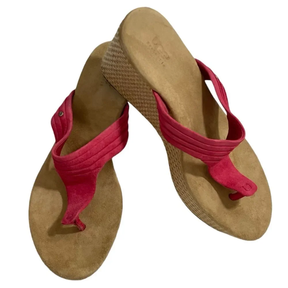 UGG Zamora Espadrilles Women's Sz US 8.5 | EU 39.5 Wedge Flip Flop Sandals Shoes